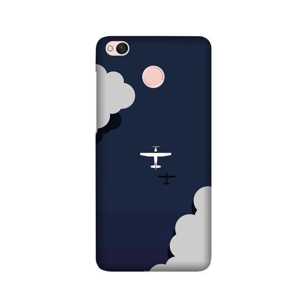 Clouds Plane Case for Redmi 4 (Design - 196)