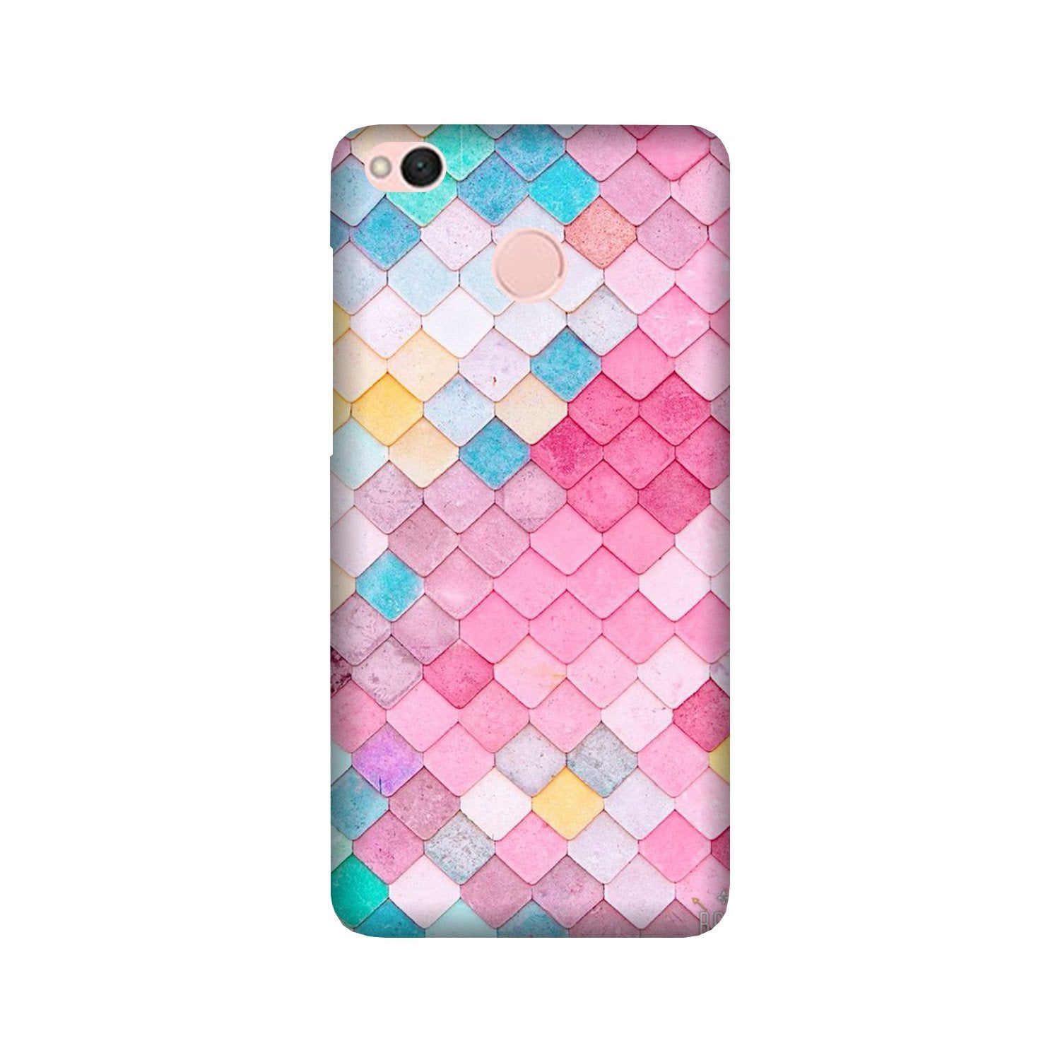 Pink Pattern Case for Redmi 4 (Design No. 215)