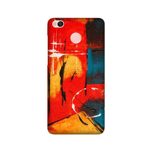 Modern Art Mobile Back Case for Redmi 4 (Design - 239)