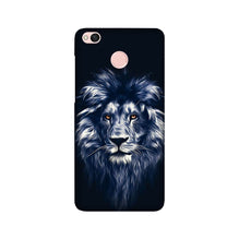 Lion Mobile Back Case for Redmi 4 (Design - 281)