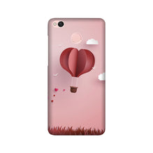 Parachute Mobile Back Case for Redmi 4 (Design - 286)
