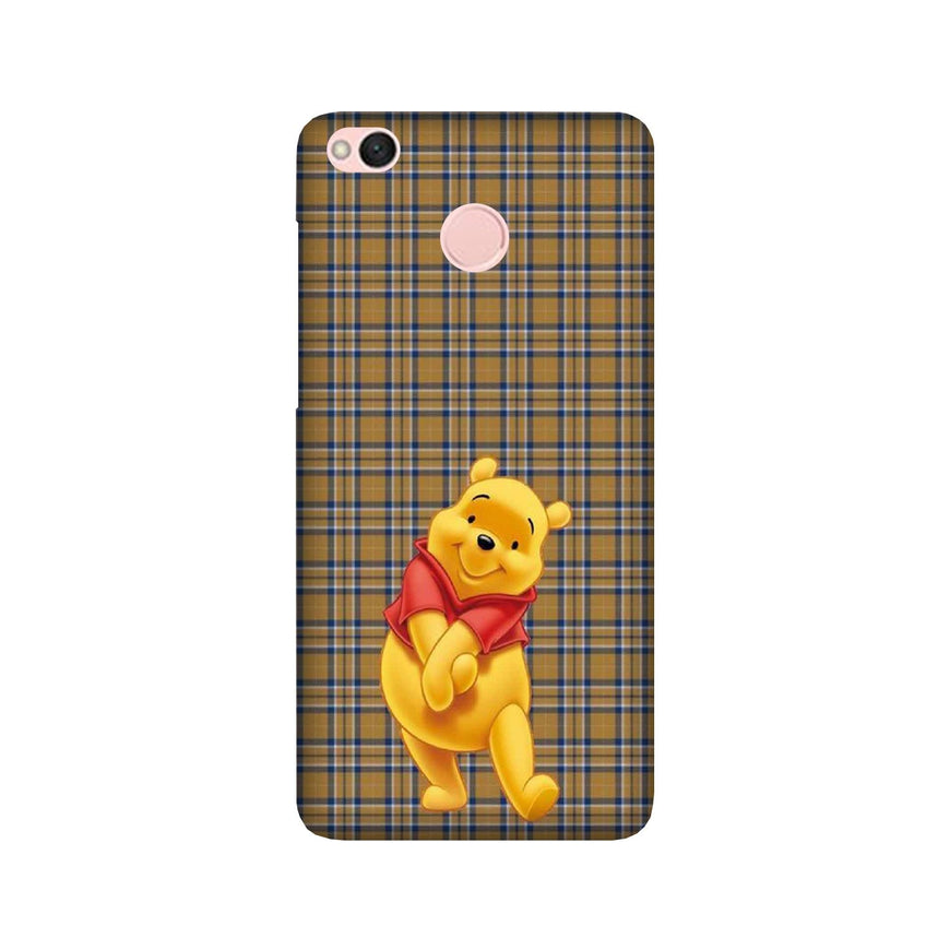 Pooh Mobile Back Case for Redmi 4  (Design - 321)