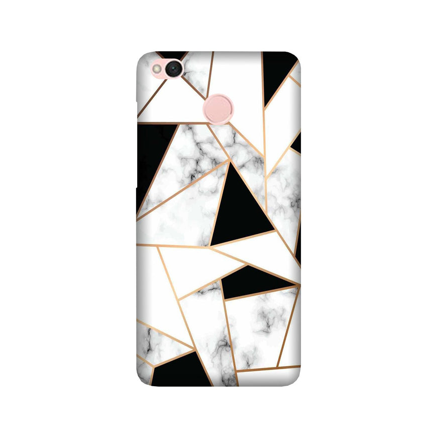 Marble Texture Mobile Back Case for Redmi 4  (Design - 322)