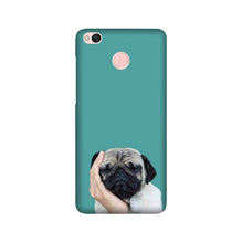 Puppy Mobile Back Case for Redmi 4  (Design - 333)