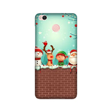 Santa Claus Mobile Back Case for Redmi 4  (Design - 334)