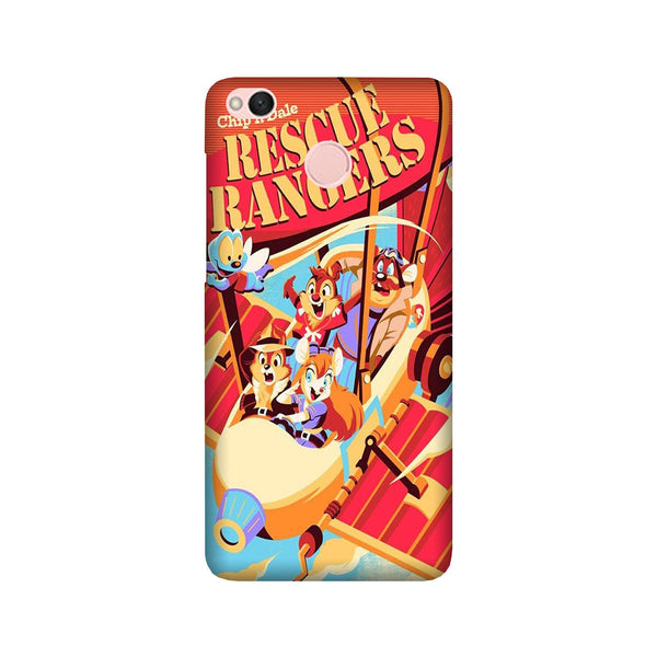 Rescue Rangers Mobile Back Case for Redmi 4  (Design - 341)