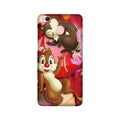 Chip n Dale Mobile Back Case for Redmi 4  (Design - 349)