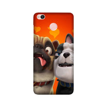 Dog Puppy Mobile Back Case for Redmi 4  (Design - 350)