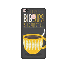 Big Cups Coffee Mobile Back Case for Redmi 4  (Design - 352)