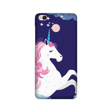 Unicorn Mobile Back Case for Redmi 4  (Design - 365)