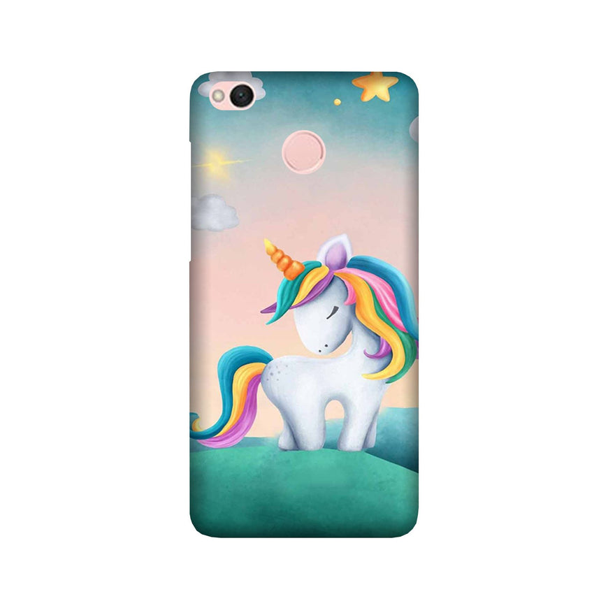 Unicorn Mobile Back Case for Redmi 4  (Design - 366)