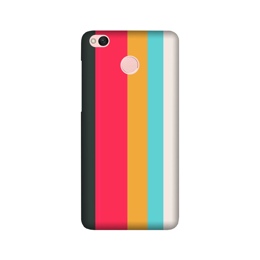 Color Pattern Mobile Back Case for Redmi 4  (Design - 369)