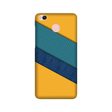 Diagonal Pattern Mobile Back Case for Redmi 4  (Design - 370)