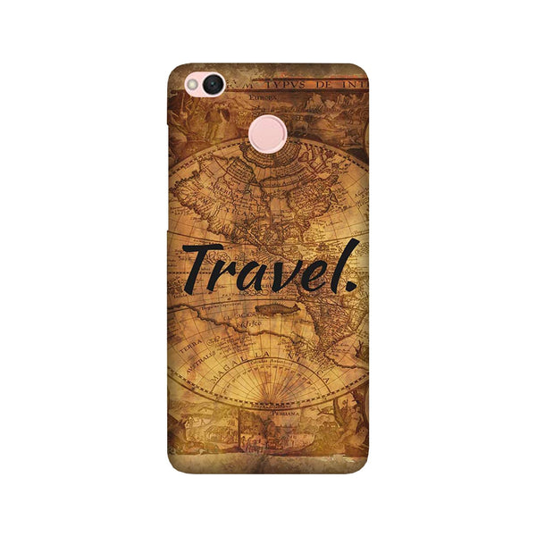 Travel Mobile Back Case for Redmi 4  (Design - 375)