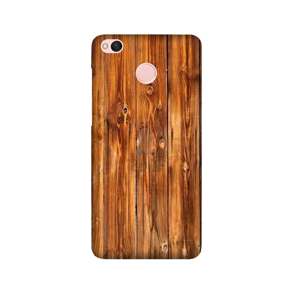 Wooden Texture Mobile Back Case for Redmi 4  (Design - 376)