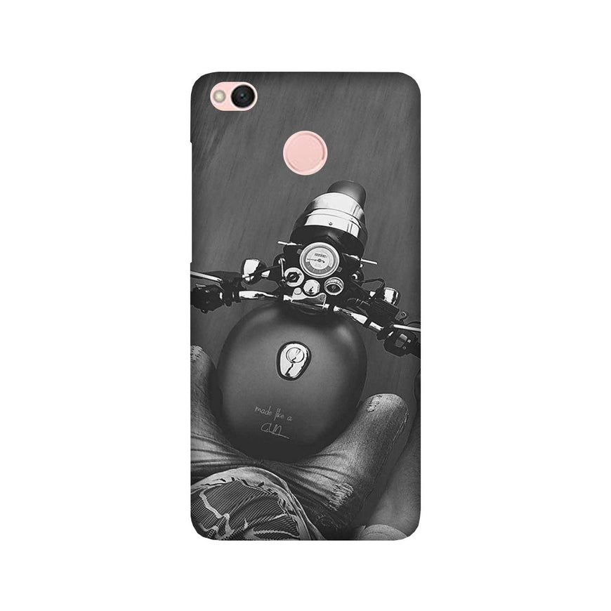 Royal Enfield Mobile Back Case for Redmi 4  (Design - 382)
