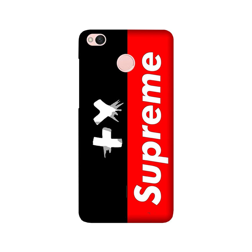 Supreme Mobile Back Case for Redmi 4  (Design - 389)