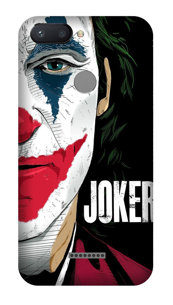 Joker Mobile Back Case for Redmi 6  (Design - 301)