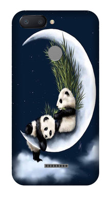 Panda Moon Mobile Back Case for Redmi 6  (Design - 318)