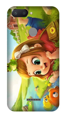 Baby Girl Mobile Back Case for Redmi 6  (Design - 339)