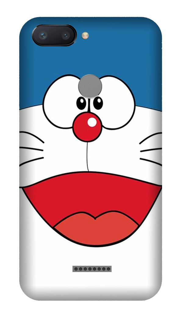 Doremon Mobile Back Case for Redmi 6  (Design - 340)