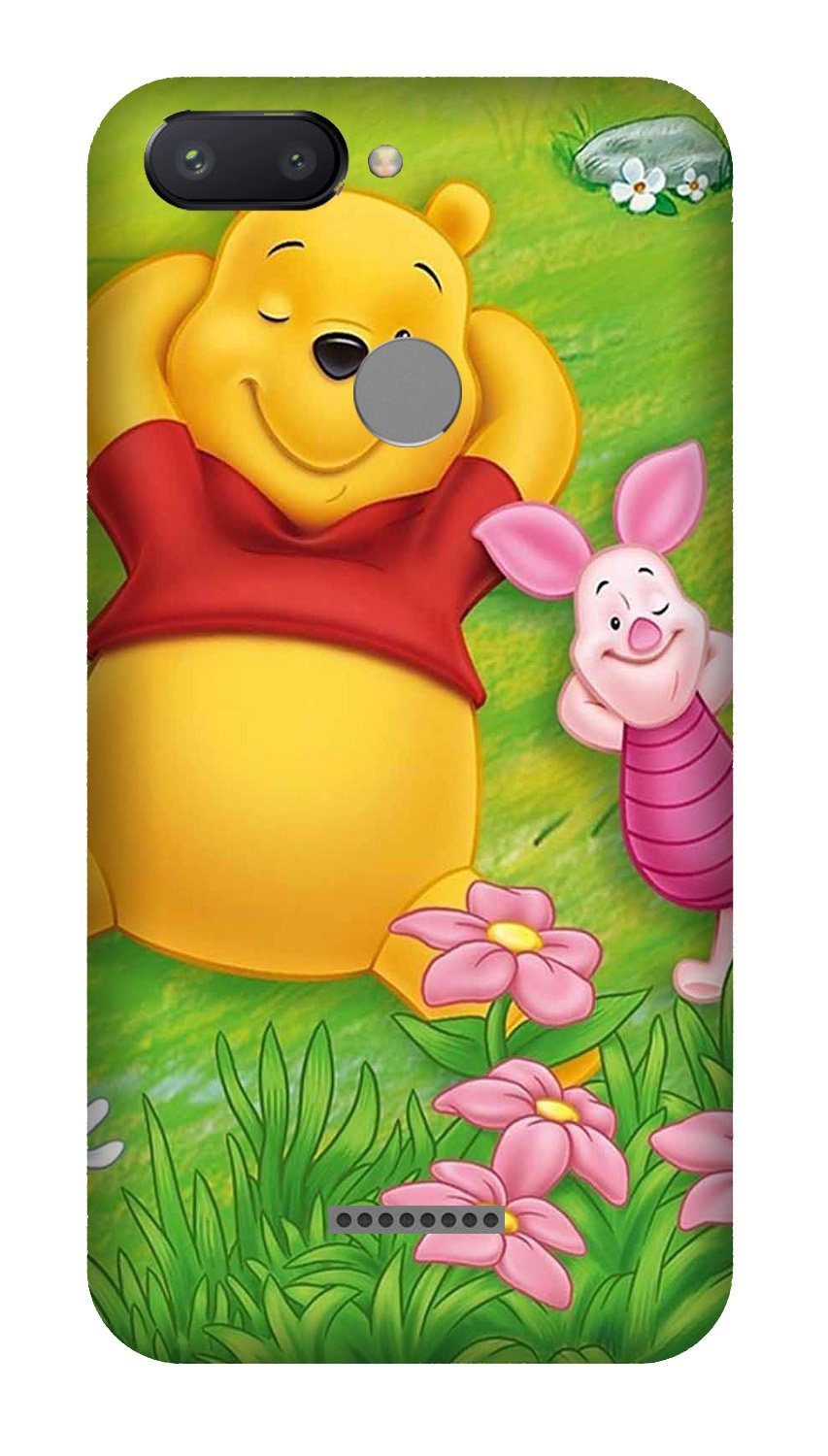 Winnie The Pooh Mobile Back Case for Redmi 6  (Design - 348)