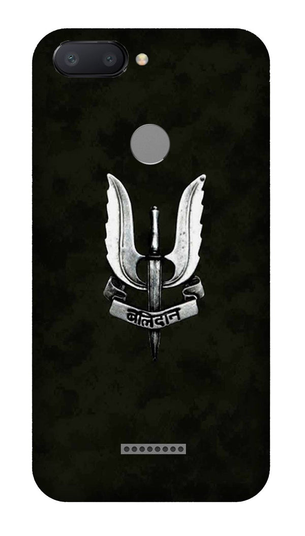 Balidaan Mobile Back Case for Redmi 6  (Design - 355)