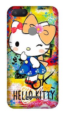 Hello Kitty Mobile Back Case for Redmi 6  (Design - 362)