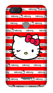 Hello Kitty Mobile Back Case for Redmi 6  (Design - 364)