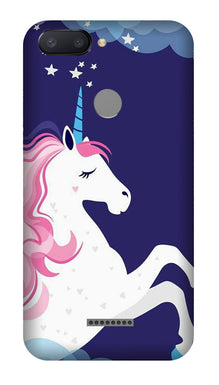 Unicorn Mobile Back Case for Redmi 6  (Design - 365)