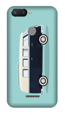 Travel Bus Mobile Back Case for Redmi 6  (Design - 379)
