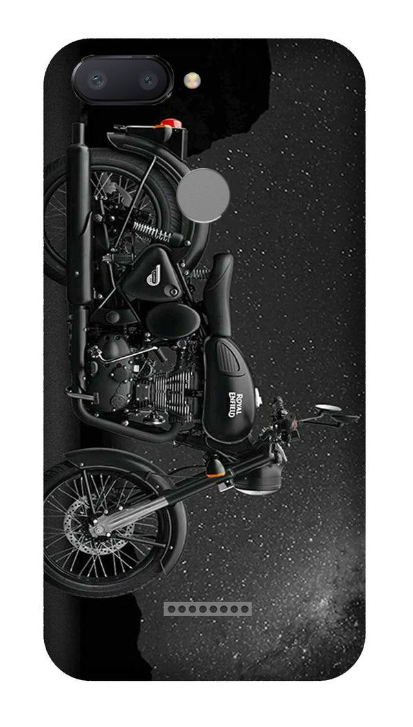 Royal Enfield Mobile Back Case for Redmi 6  (Design - 381)
