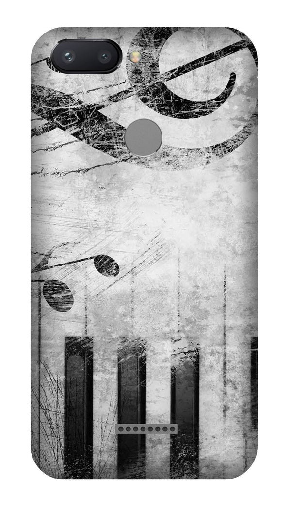 Music Mobile Back Case for Redmi 6  (Design - 394)