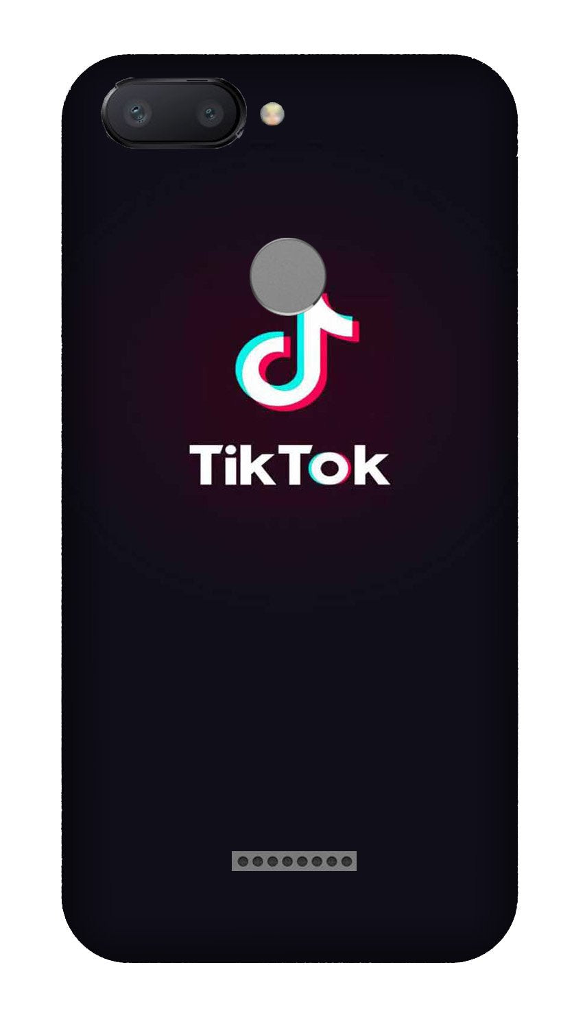 Tiktok Mobile Back Case for Redmi 6  (Design - 396)