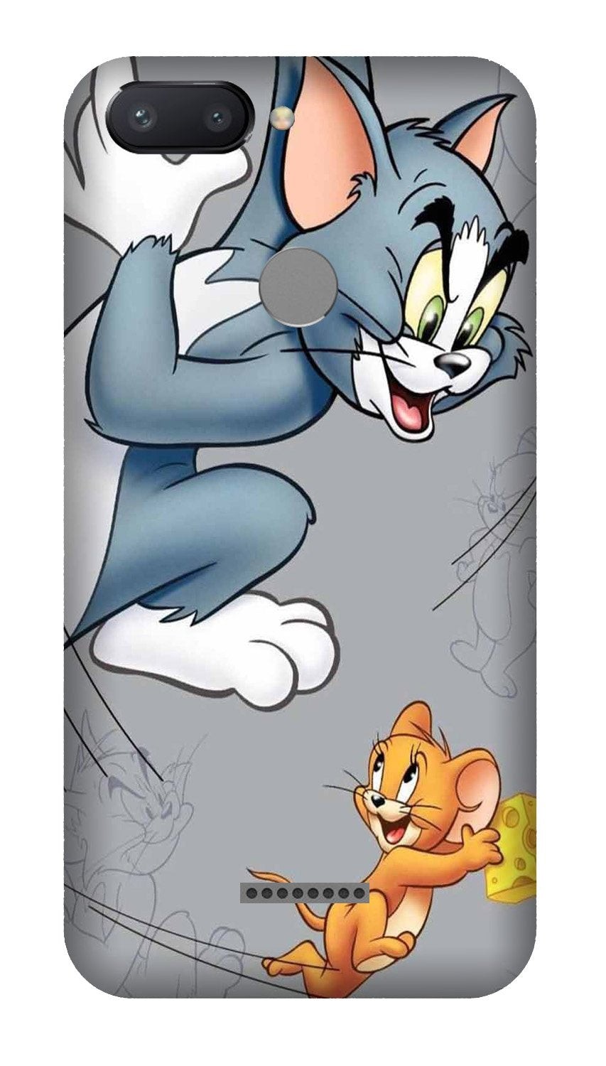 Tom n Jerry Mobile Back Case for Redmi 6  (Design - 399)