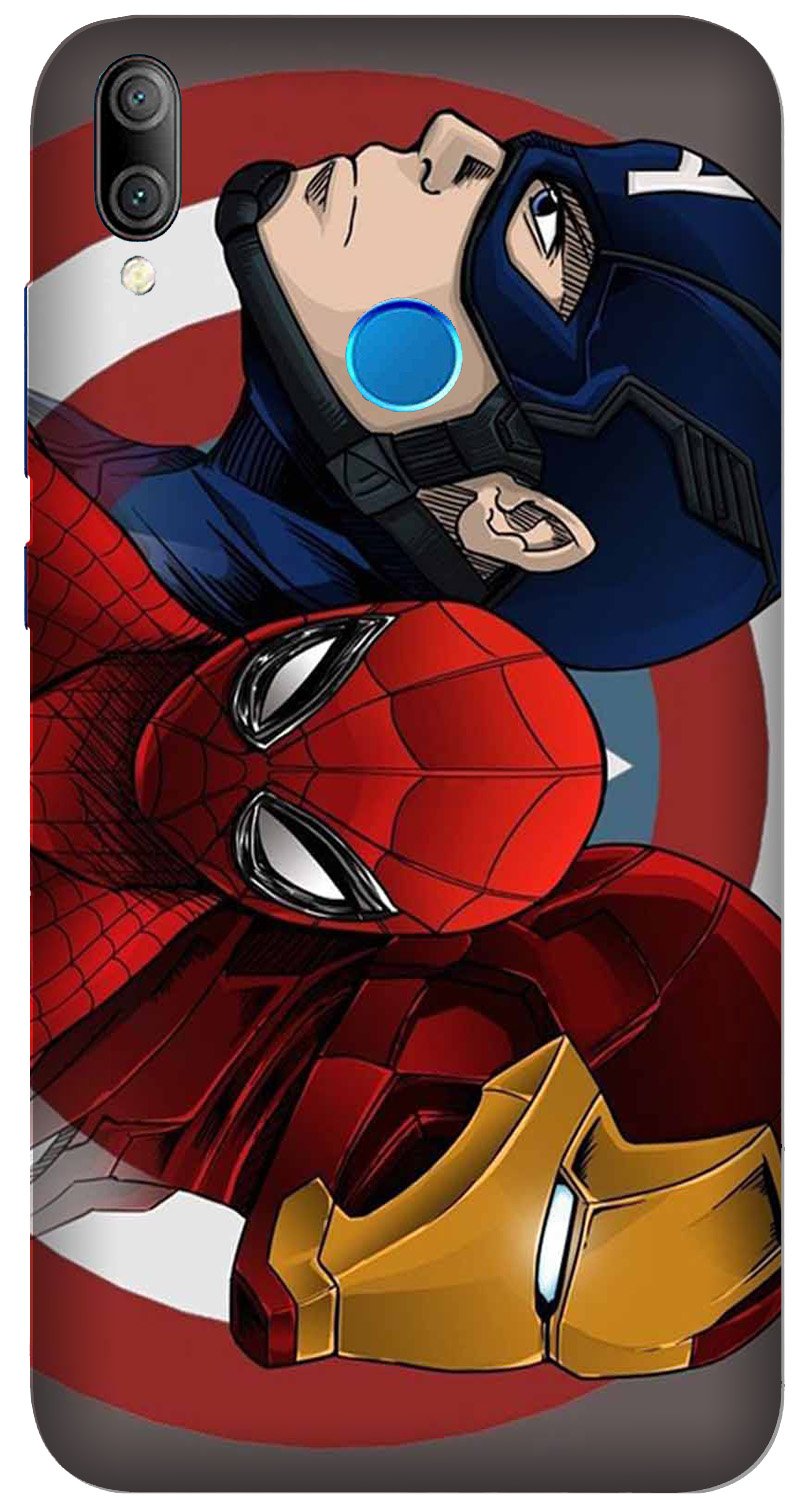 Superhero Mobile Back Case for Realme 3 Pro  (Design - 311)