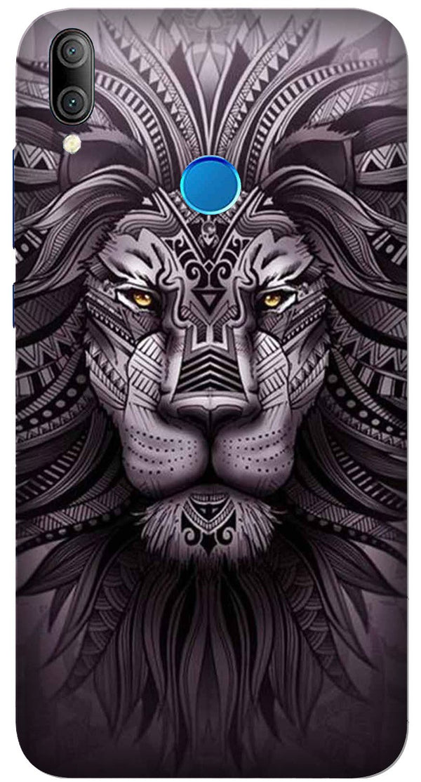 Lion Mobile Back Case for Xiaomi Redmi 7  (Design - 315)