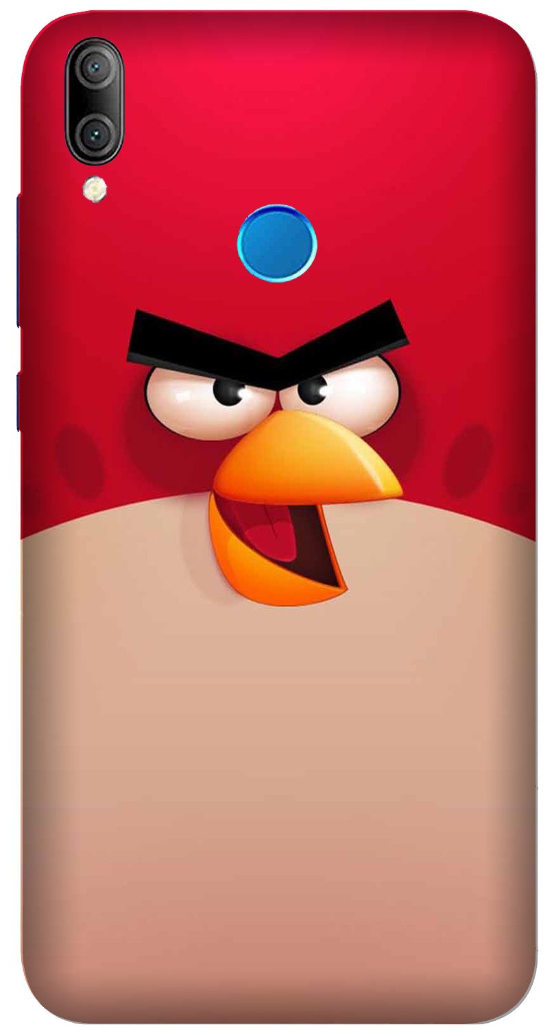 Angry Bird Red Mobile Back Case for Xiaomi Redmi Y3  (Design - 325)