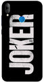 Joker Mobile Back Case for Realme 3i  (Design - 327)