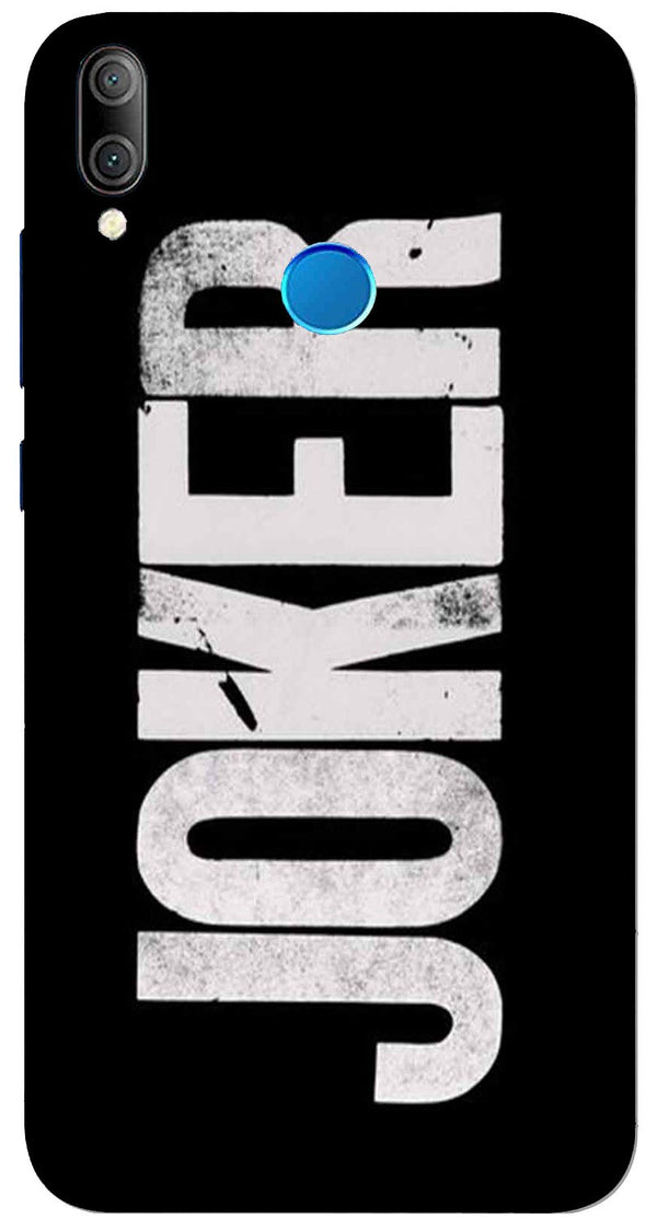 Joker Mobile Back Case for Realme 3 Pro  (Design - 327)