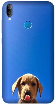 Dog Mobile Back Case for Realme 3i  (Design - 332)