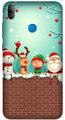 Santa Claus Mobile Back Case for Realme 3i  (Design - 334)