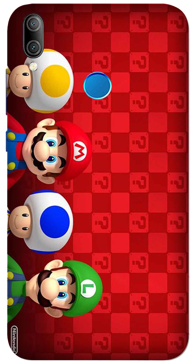 Mario Mobile Back Case for Realme 3 Pro  (Design - 337)