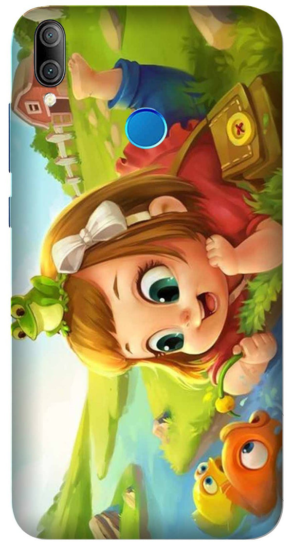Baby Girl Mobile Back Case for Xiaomi Redmi 7  (Design - 339)