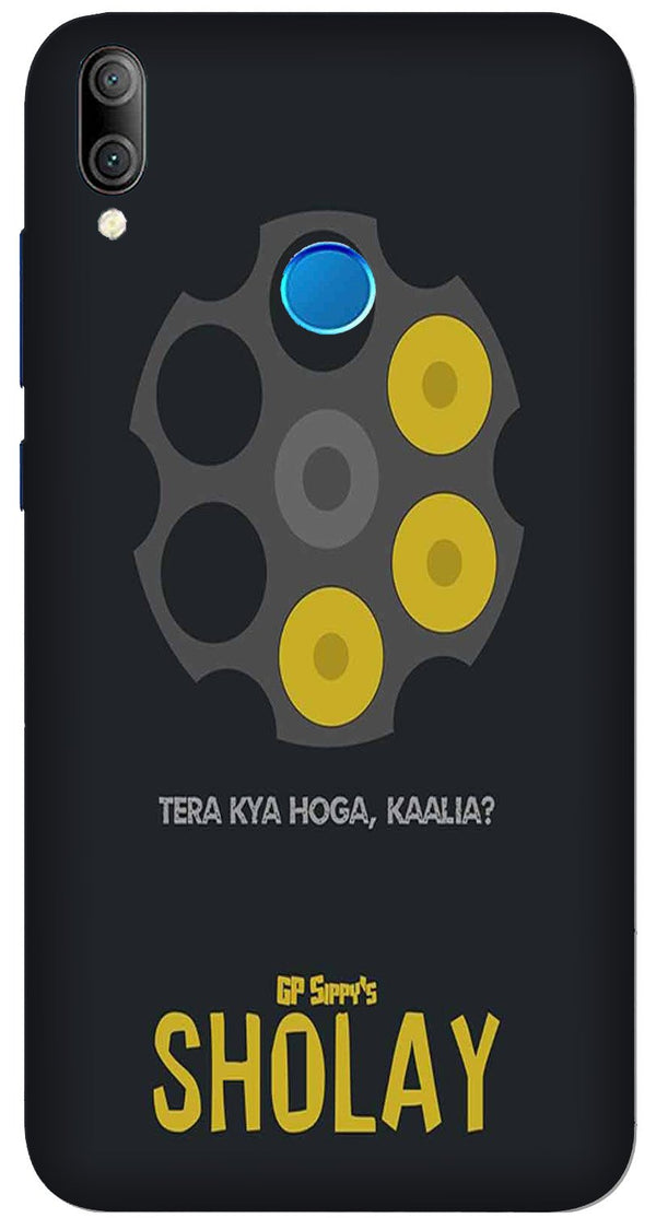 Sholay Mobile Back Case for Realme 3i  (Design - 356)