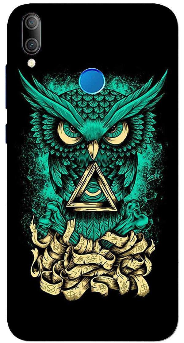 Owl Mobile Back Case for Xiaomi Redmi 7  (Design - 358)