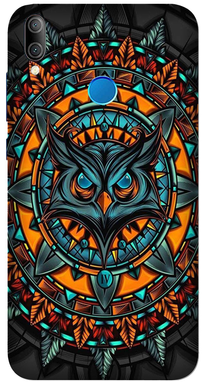 Owl Mobile Back Case for Samsung Galaxy M10s (Design - 360)