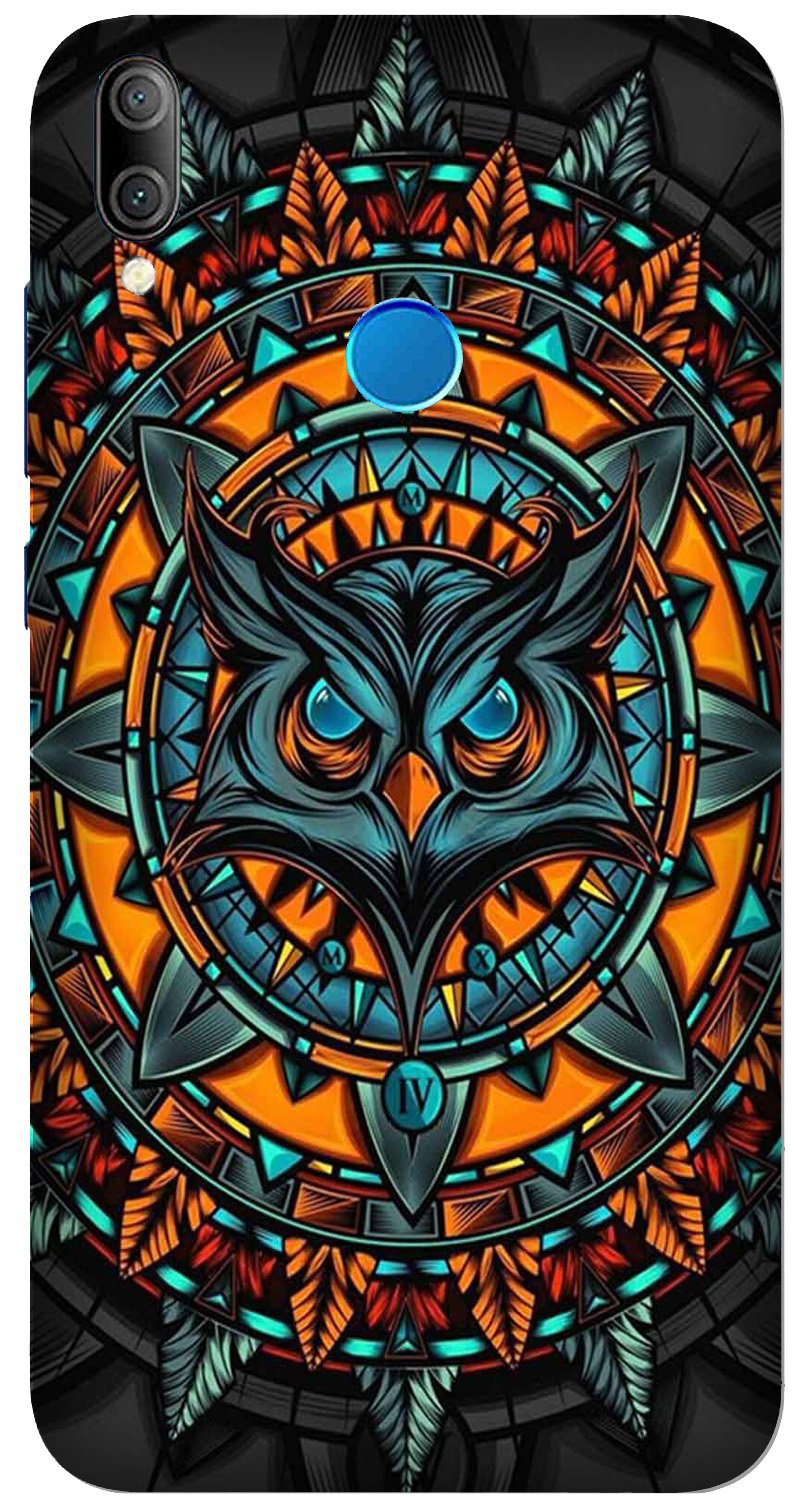 Owl Mobile Back Case for Xiaomi Redmi 7  (Design - 360)