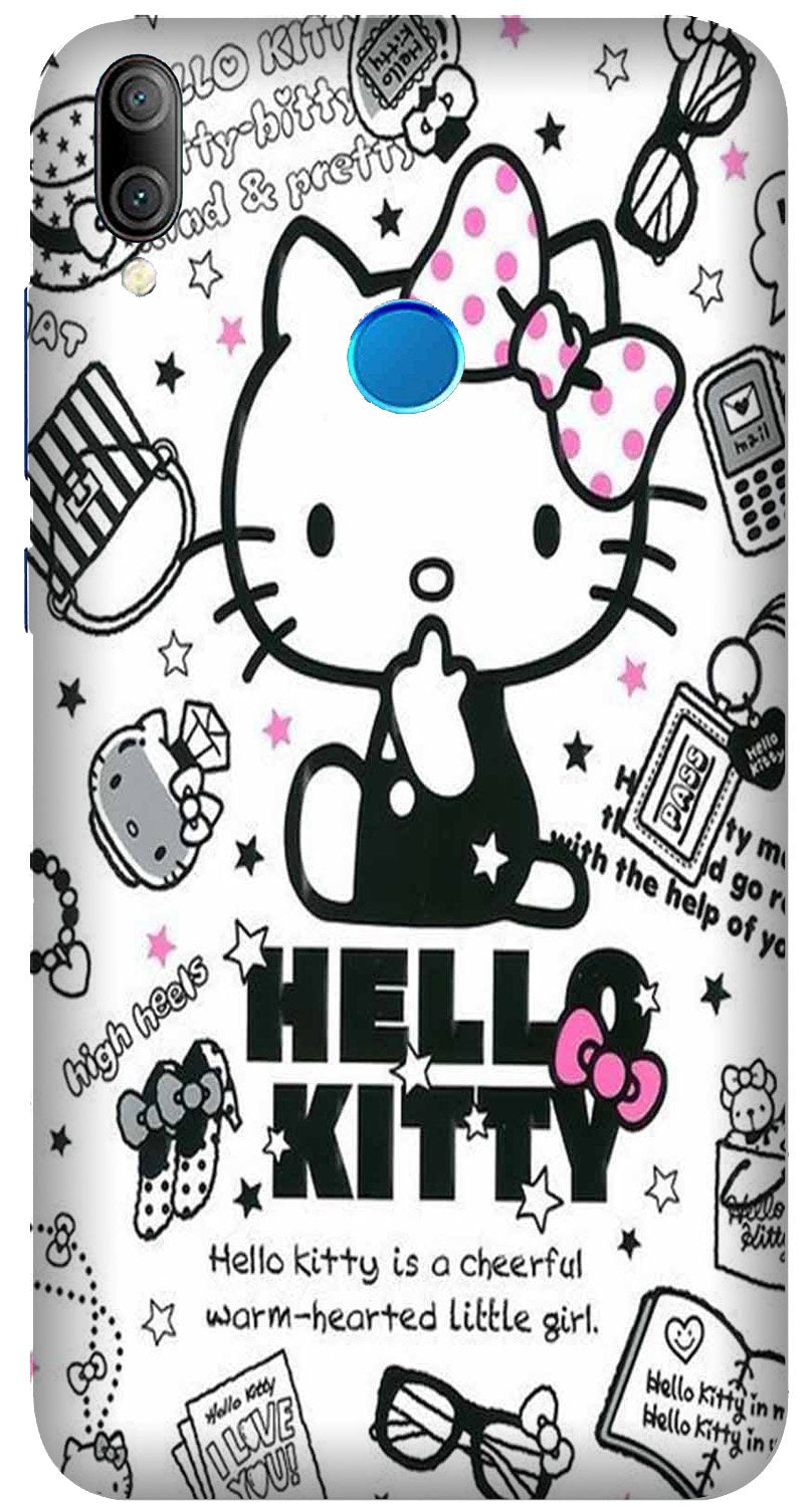 Hello Kitty Mobile Back Case for Realme 3 Pro(Design - 361)