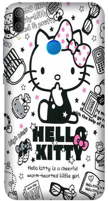Hello Kitty Mobile Back Case for Realme 3i  (Design - 361)